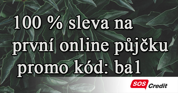 první půjčka zdarma